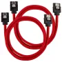 SATA-kabel Corsair CC-8900254 0,6 m zwart rood