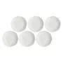 Diepe borden set LA PORCELLANA BIANCA La Porcel 21 cm, 6 stuks, wit