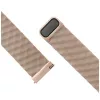 Horlogeband FIXED Mesh Strap Fixed 18mm roestvrij staal snelwissel goud