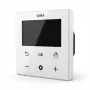 Gira System 3000 kamertemperatuurregelaar met display, System 55 zuiverwit glanzend