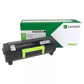 Tonerpatroon Lexmark 51B2000 3000 pagina's zwart