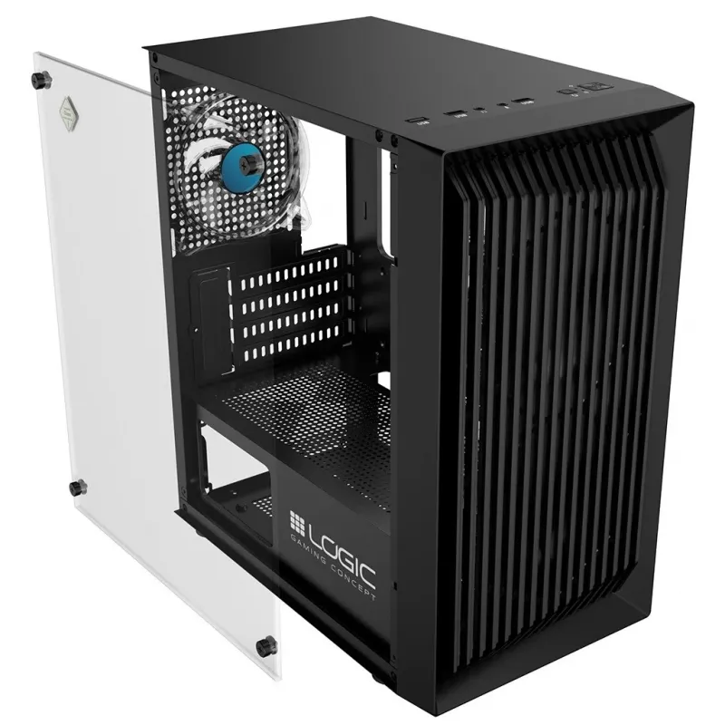 Computerbehuizing Logic Concept Atos AM-ATOS-10-0000000-0002 ATX zwart