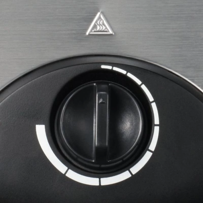 Severin WA 2103 wafelijzer voor 4 wafels 1200 W zwart, zilver
