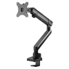 Monitorarm SILVERSTONE SST-ARM13 — enkele in hoogte verstelbare VESA-compatibele houder, zilver