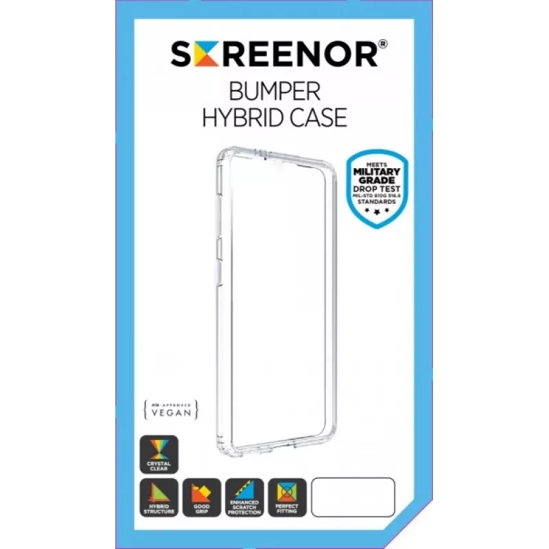 Screenor Bumper 25632SB hoesje voor Samsung Galaxy A16 5G / A16 4G LTE, transparant