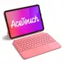 Toetsenbordhoes met touchpad Inateck KB04122 voor iPad 11 inch/Air, QWERTZ, rood