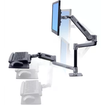 ERGOTRON WorkFit-LX, zit-sta tafelmountsysteem
