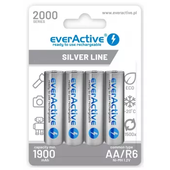 Everactive EVHRL6-2000 huishoudbatterij oplaadbare batterij AA nikkel-metaalhydride (NiMH)