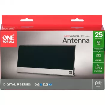 Binnenantenne One For All SV 9385 DVB-T DVB-T2 zwart