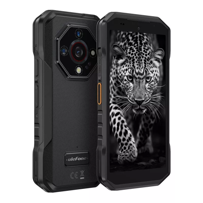 Ulefone Armor X32 UF-AX32/BK smartphone, 5,65 inch, 6 GB RAM, 128 GB, Android 14, 5500 mAh, Future Black