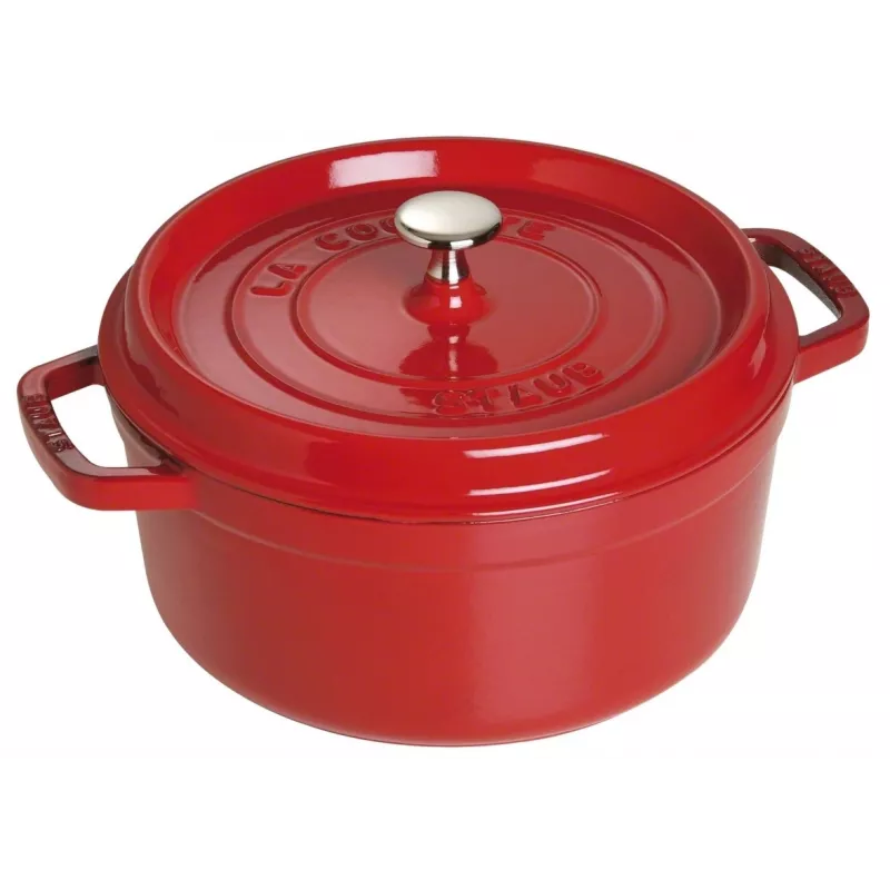 Staub 40509-840-0 gietijzeren braadpan 5,2 L rood