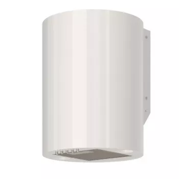 Dampkap MAAN Elba Mini WPB 431 — wit, stalen behuizing, elektronische bediening, 120–300 m³/h, ø310 mm, hoogte 400 mm