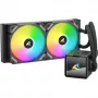 CPU-waterkoeler Sharkoon S50 ARGB, zwart