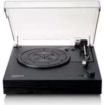 Platenspeler Lenco LS-15BK zwart riemaangedreven platenspeler LS15, ingebouwde phono-voorversterker, USB-uitgang