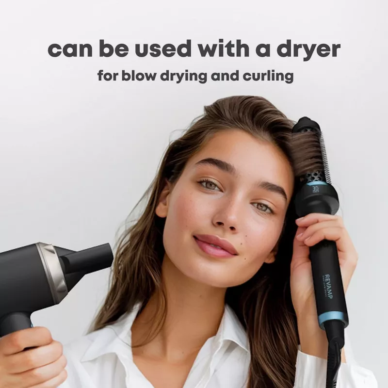 Hot Brush Revamp BR-1300A-EU Ceramic Ionic 30mm – verwarmde stylingborstel voor het haar
