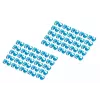 DIGITUS - kabelclips met kleurcodering - voor patchkabels - blauw (verpakking van 100) (A-CC-B)