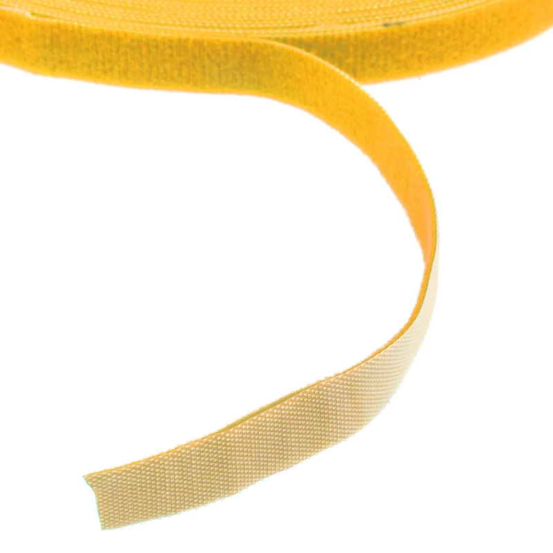 LABEL THE CABLE LTC PRO rolband, dubbelzijdig klittenband, 25 m geel