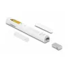 DeLOCK USB-laserpresenter wit draadloos USB RF Nano-ontvanger