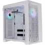 CTE C700 TG ARGB Snow, Tower-behuizing Wit, gehard glas