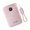 Powerbank Vention FKAP0-C 10000 mAh, 2× USB-C + 1× USB-A, 22,5 W, roze