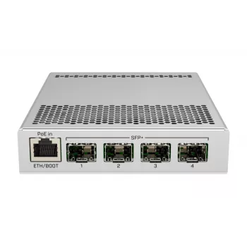 MikroTik | switch | CRS305-1G-4S+IN | web-managed | desktop | 1 Gbps (RJ-45) poortaantal 1 | SFP+ poortaantal 4