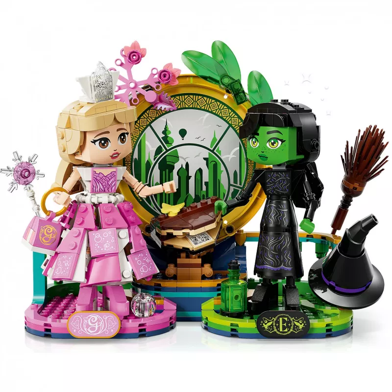 LEGO Wicked figuren Elphaba en Glinda 75682 – verzamel-minifigurenset