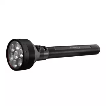 Ledlenser P21R zwarte zaklamp oplaadbare LED, 1000 lm, IP68, 32700 batterij, 1100 m straal