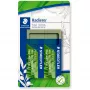 Gum Staedtler 526 80BK2 groen, 2-pack, latex- en ftalaatvrij