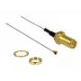 Coaxkabel DeLOCK 88815 0,2 m MHF IV (I-PEX) RP-SMA grijs