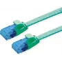 VALUE patchkabel Cat.6A (klasse EA) UTP, extra plat, groen, 3 m (21.99.2043)