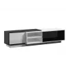 Cama TV-kast SIGMA1 180 wit/zwart glanzend