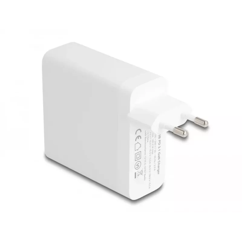 Oplader DeLOCK USB GaN 140W PD 3.1 binnen AC universeel