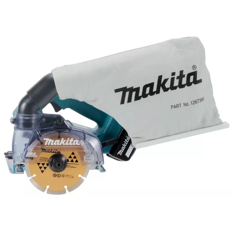 Makita DCC500Z draagbare handcirkelzaag 12,5 cm groen