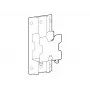 Ergotron mini-pc-houder – op wandrail te monteren