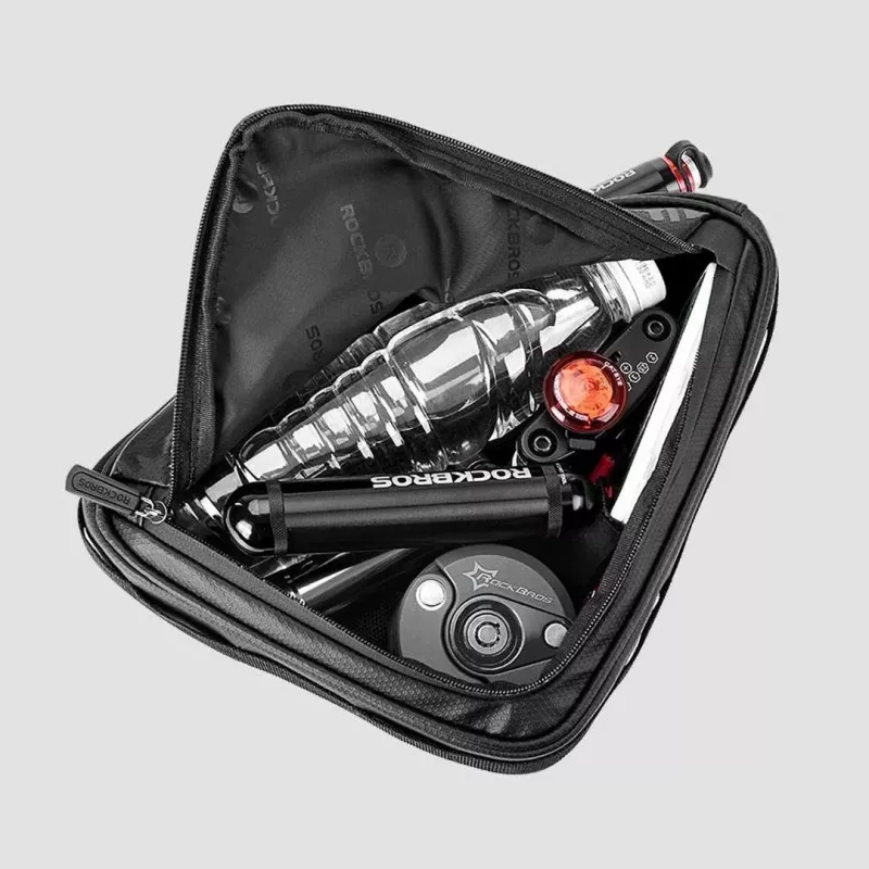Rockbros B39-2 waterdichte fietstas voor frame, zwart