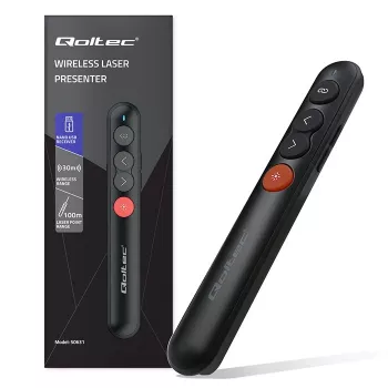 Laserpointer-presenter 4in1 USB 3.0 2,4 GHz 30 m