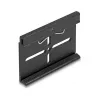 Montageset DeLOCK 67145 zwart aluminium