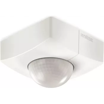 Plafond-PIR-sensor Steinel IS 3360 COM1 — bedraad, AC 220–240 V, 2000 W, wit, 95×95×65 mm