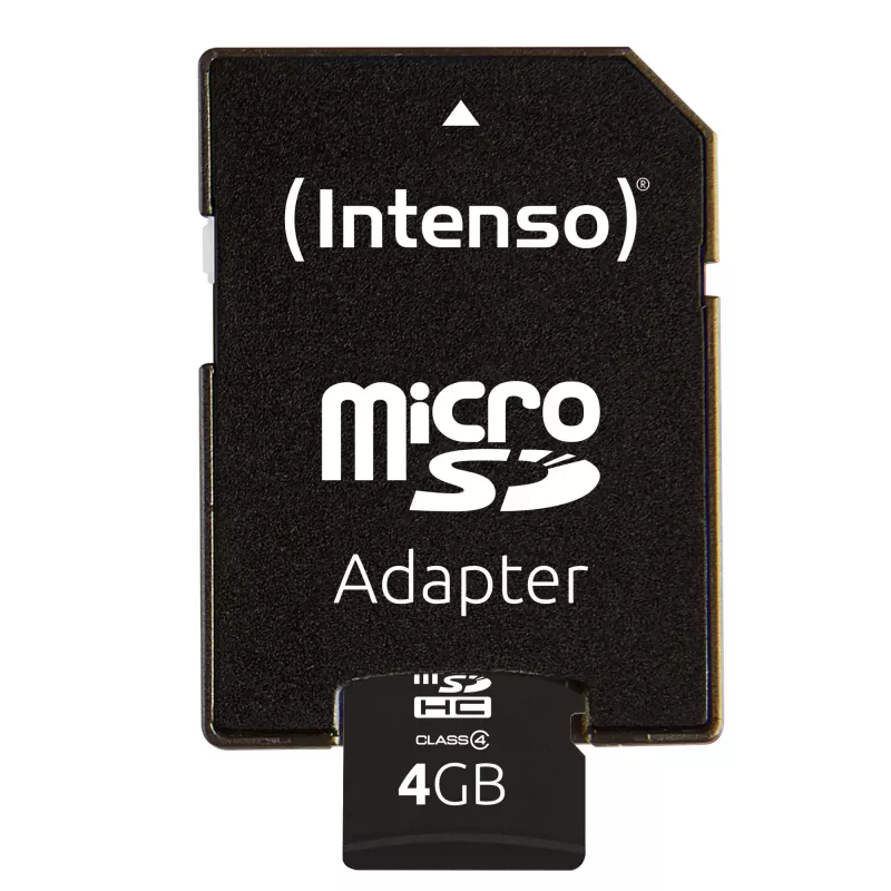 Geheugenkaart Intenso 4 GB MicroSDHC Class 4 3403450