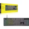 Corsair CH-9226D65-DE toetsenbord gaming USB QWERTZ Duits grijs