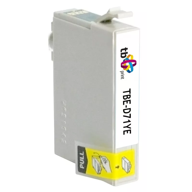 Inktpatroon TB compatibel met Epson T0714 geel