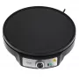 Adler AD 3093 2-in-1 dubbelzijdige elektrische crêpemaker, 1600 W, zwart