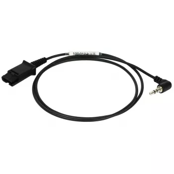 Audiokabel Plusonic QD-3.5mm Klinke Model 100-012-P — 3,5 mm Klinkaansluiting