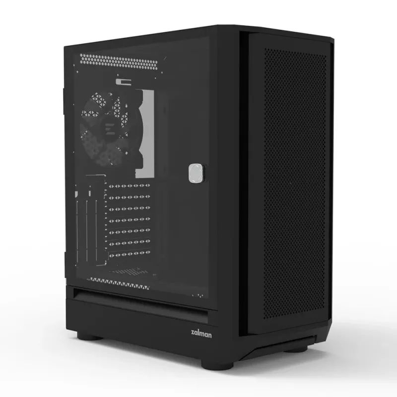 Computerbehuizing Zalman i6 zwart, ATX, zwart