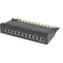 Patchpanel Renkforce 12-poorts CAT6, 1U-rack, model 001485575