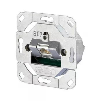 METZ CONNECT BTR E-DAT C6 8(8) UP0 - aansluitdoos, inbouw - RJ-45 (1307371200-I)
