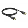 DisplayPort-kabel DeLOCK 82423 1 m stekker naar stekker zwart