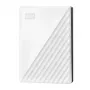 WD My Passport WDBR9S0060BWT - harde schijf - versleuteld - 6TB - extern (draagbaar) - USB 3,2 Gen 1 - 256-bits AES - wit (WDBR9S0060BWT-WESN)