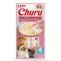 INABA Churu Tonijn met zalm - Kattenlekkernijen - 4x14 g