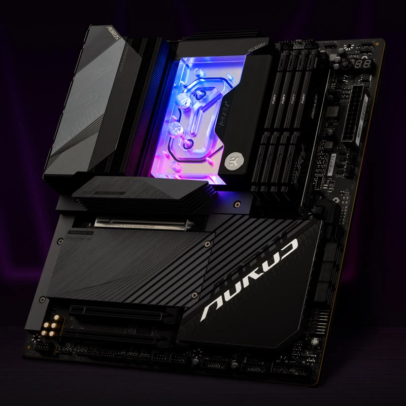 EK Waterblocks EK-Quantum Velocity2 D-RGB - AM5, nikkel + acryl